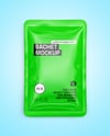 Glossy Sachet Mockup
