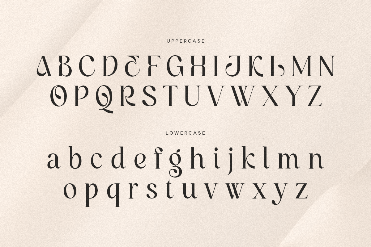 Organic - Cinematic Logo Luxury Font
