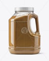 Plastic Jar with Grounded Coriander Mockup