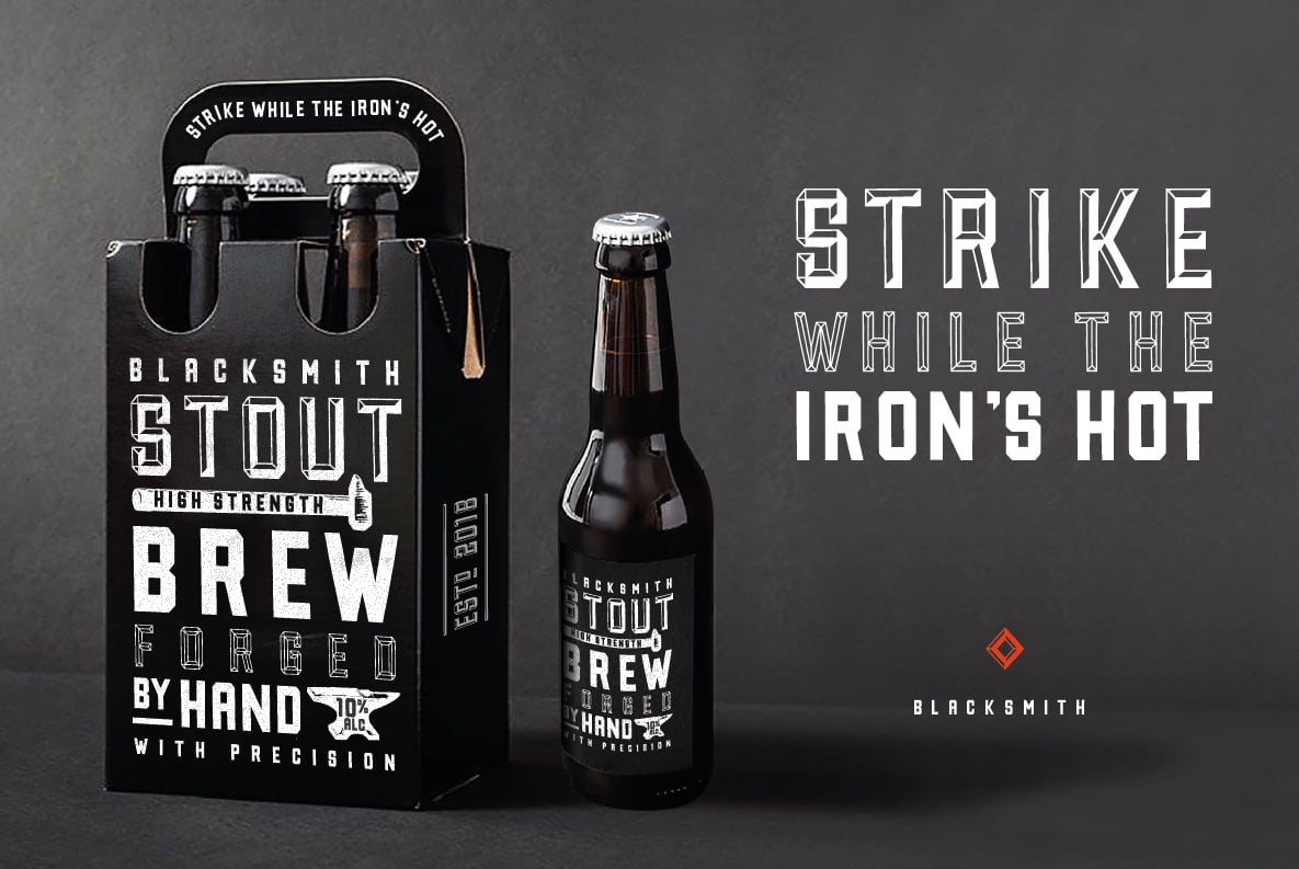 Forged Font Family