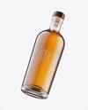 Glass Whisky Bottle Mockup