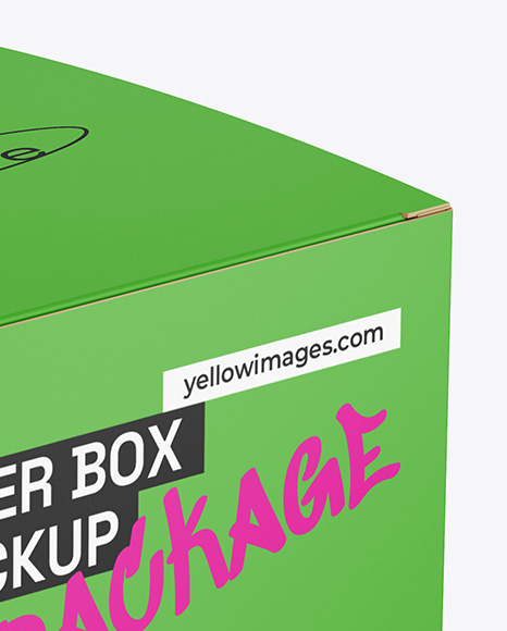 Paper Box Mockup