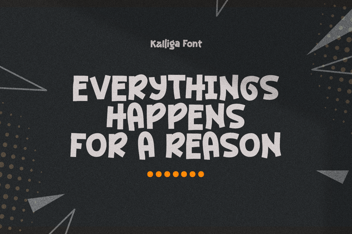 Kalliga - Bold Handwriting Font