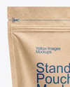 Kraft Stand-up Pouch Mockup