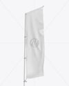 Vertical Sail Flag Mockup