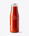 Tomato Ketchup Bottle Mockup