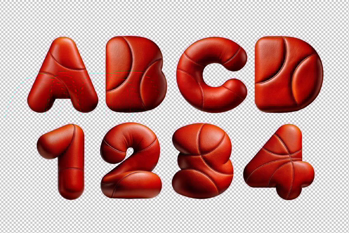 Leather Art Font
