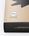 Kraft Paper Box in Sleeve Mockup