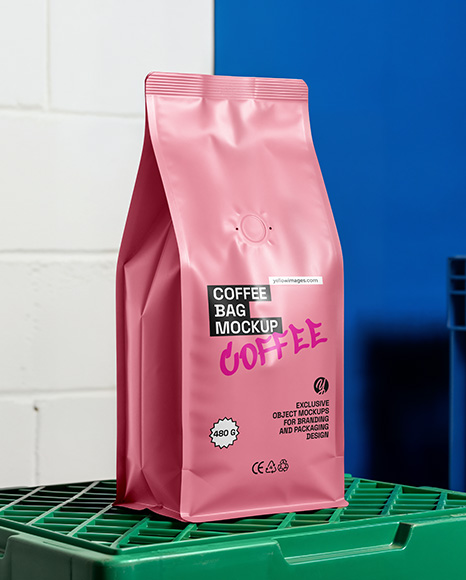 Coffee Bag Mockup