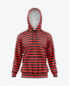 Men's Heather Hoodie Mockup - Front View