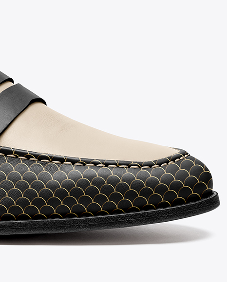 Women's Leather Loafer Mockup