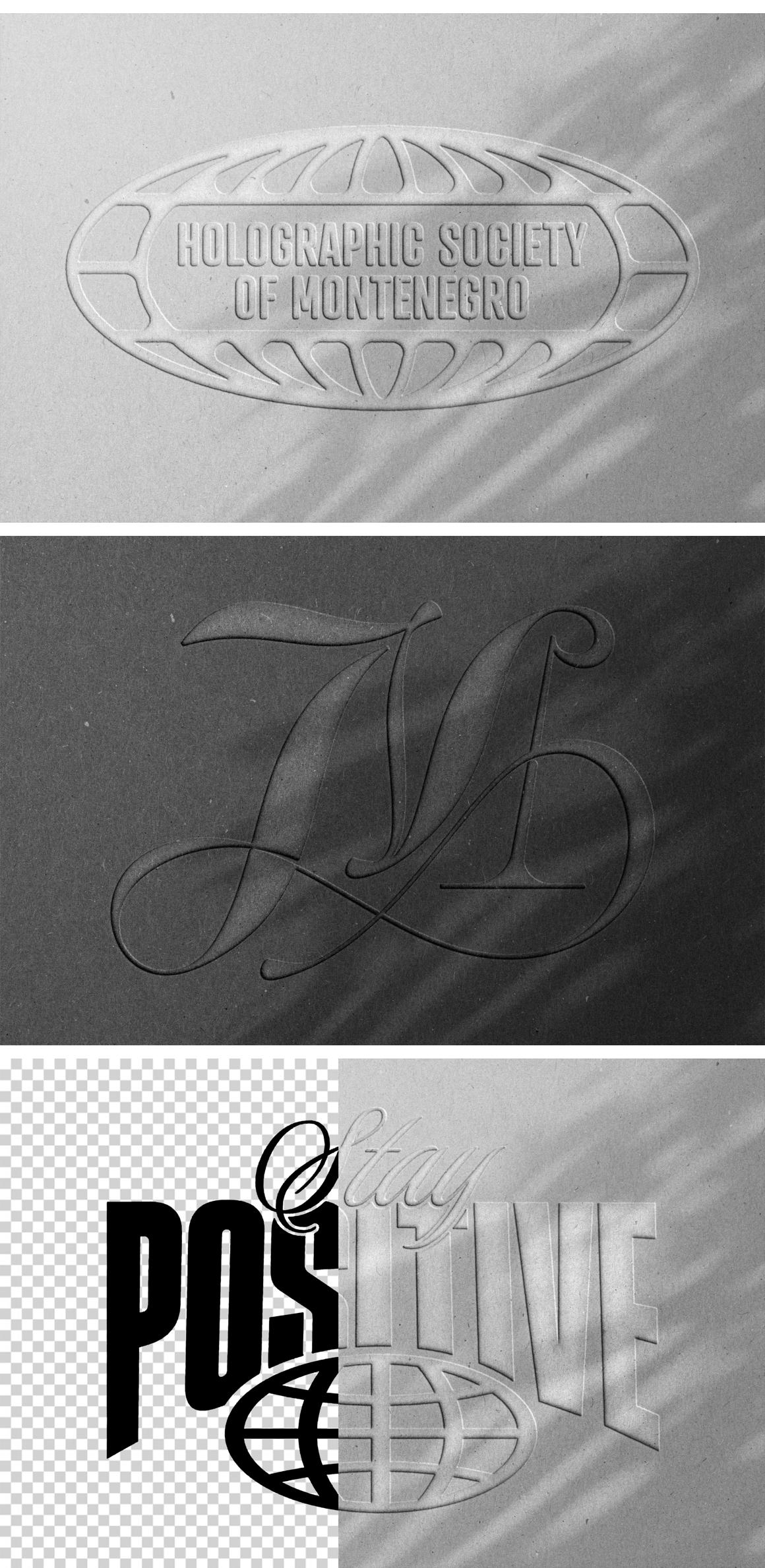 Paper Embossing Mockup