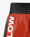 Boxing Shorts Mockup - Back View