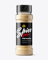 Plastic Spice Jar with Onion Powder Mockup