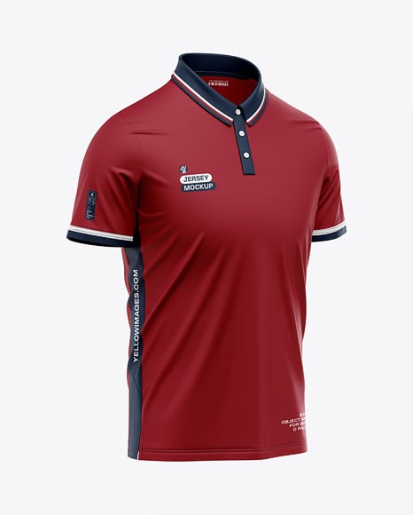 Men's Polo Shirt Mockup