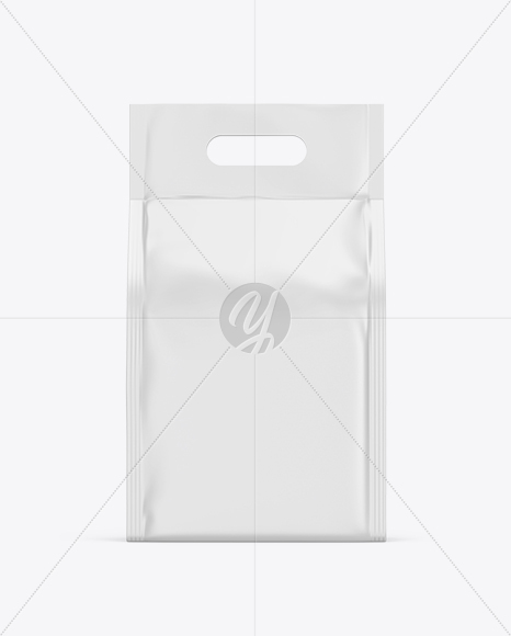 Coffee Bag Mockup – Front View