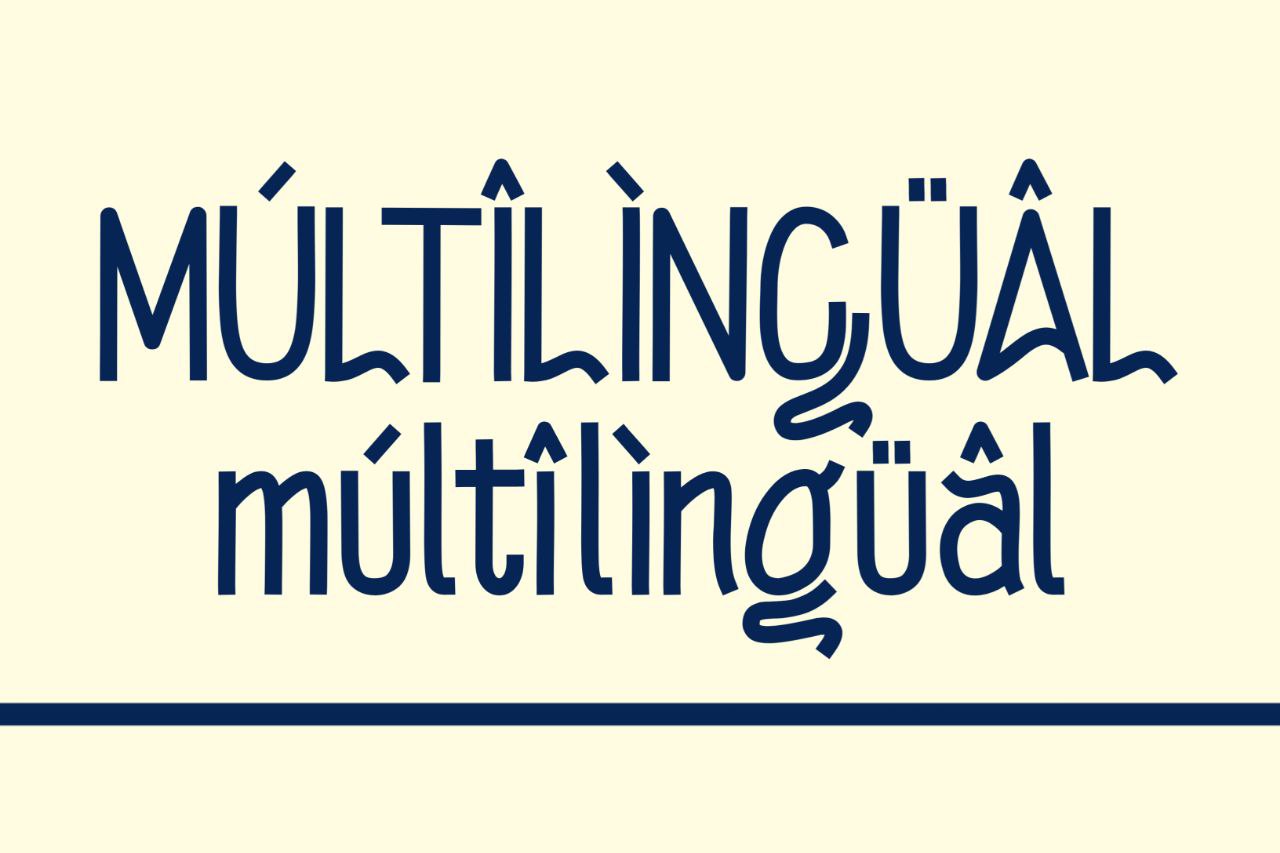 Hagelo - Sans serif font