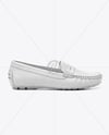 Women's Leather Moccasin Mockup