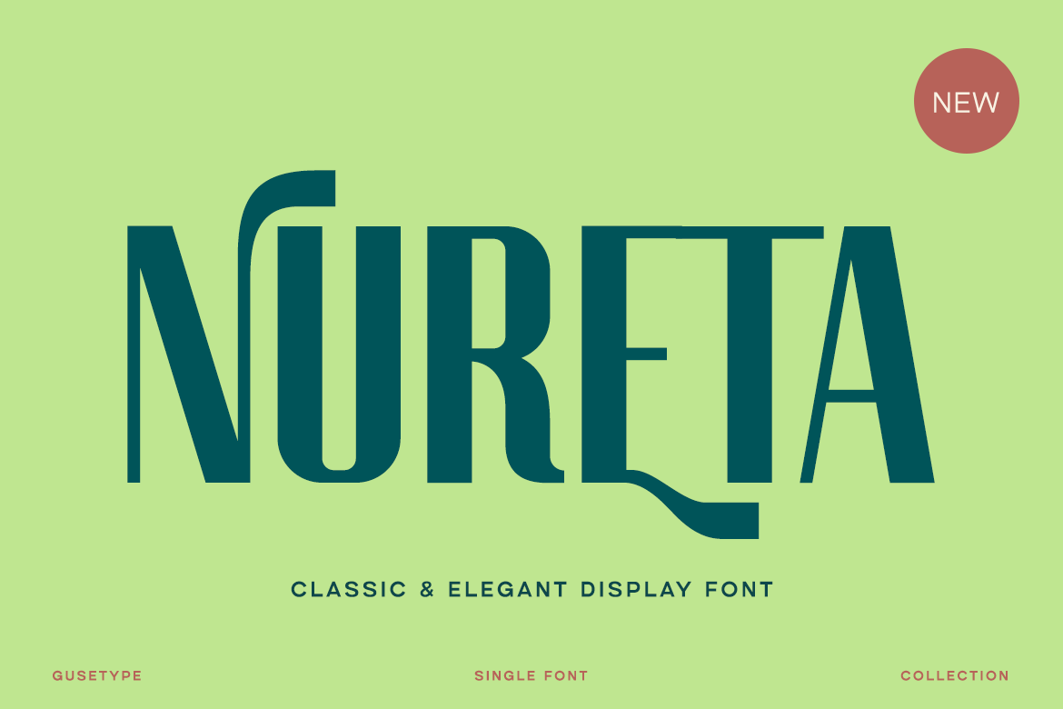 Nureta - Classic Elegant Display Font