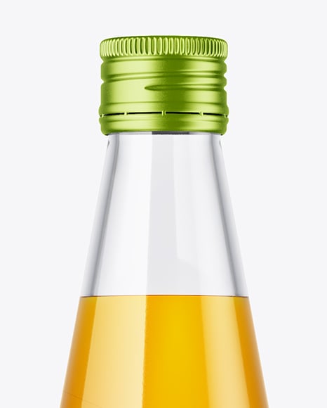 Apple Juice Bottle Mockup