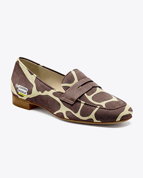 Suede Loafer Mockup - Mockups