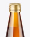 Amber Glass Bottle Mockup