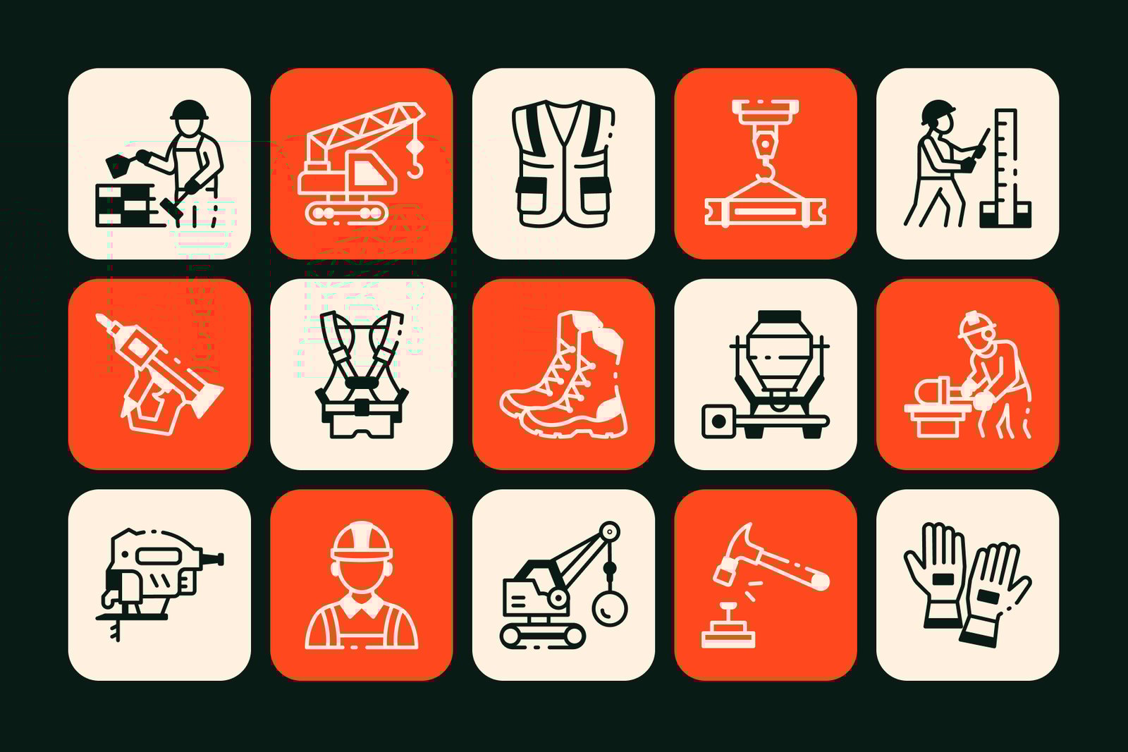 Construction Icon Collection