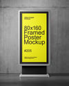 Citylight Poster Mockup