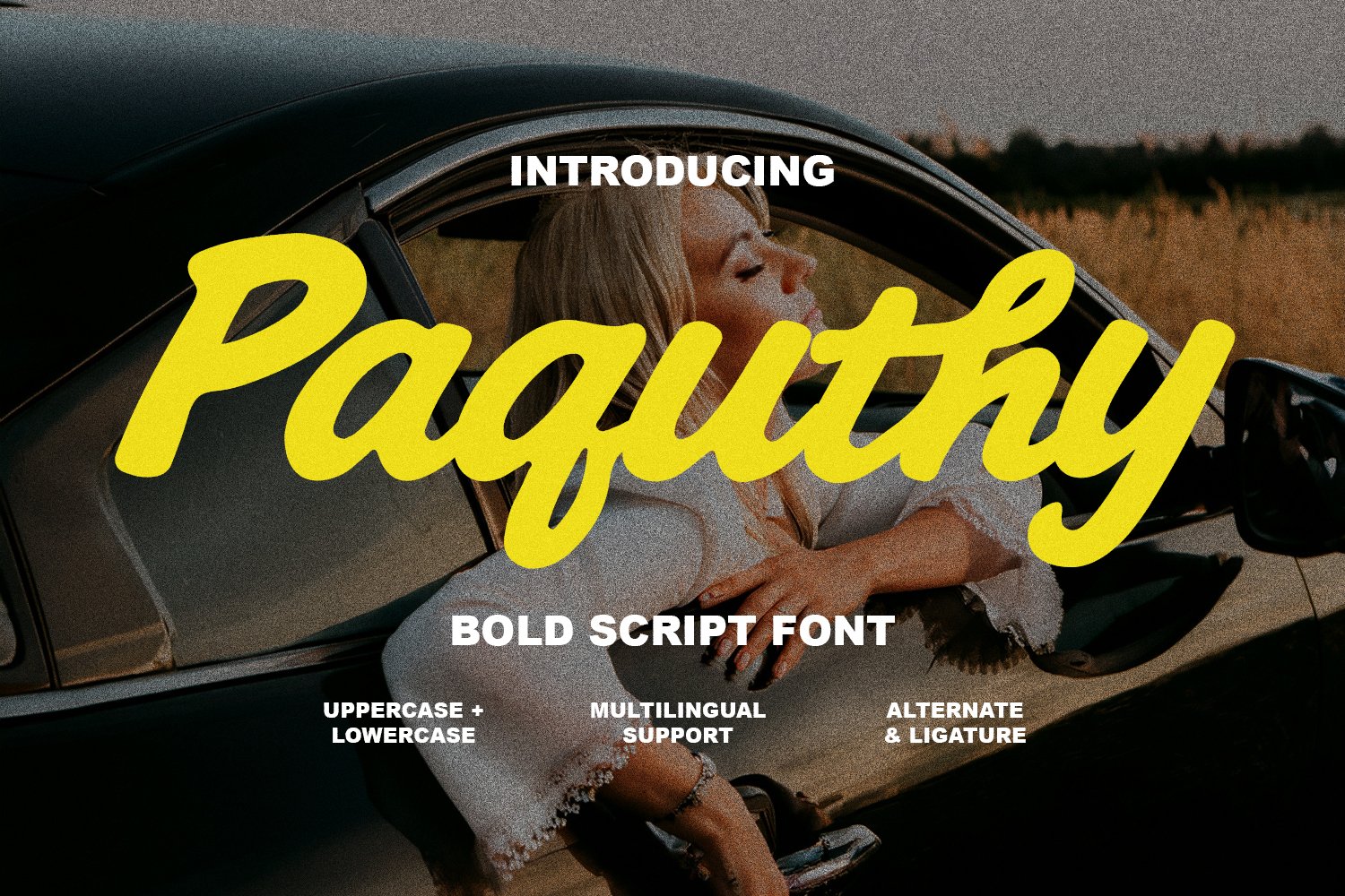 Paquthy Bold Script Font