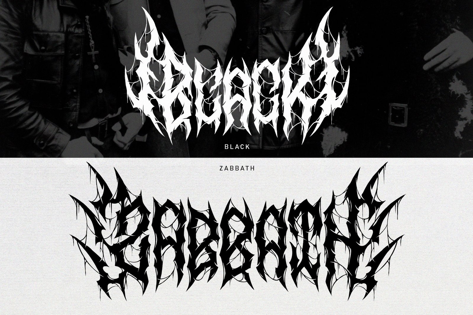 Nervous Beyond | Metal Font