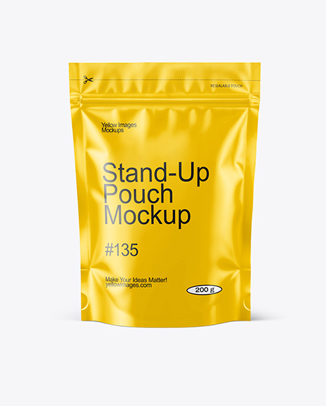 Stand-Up Pouch Mockup