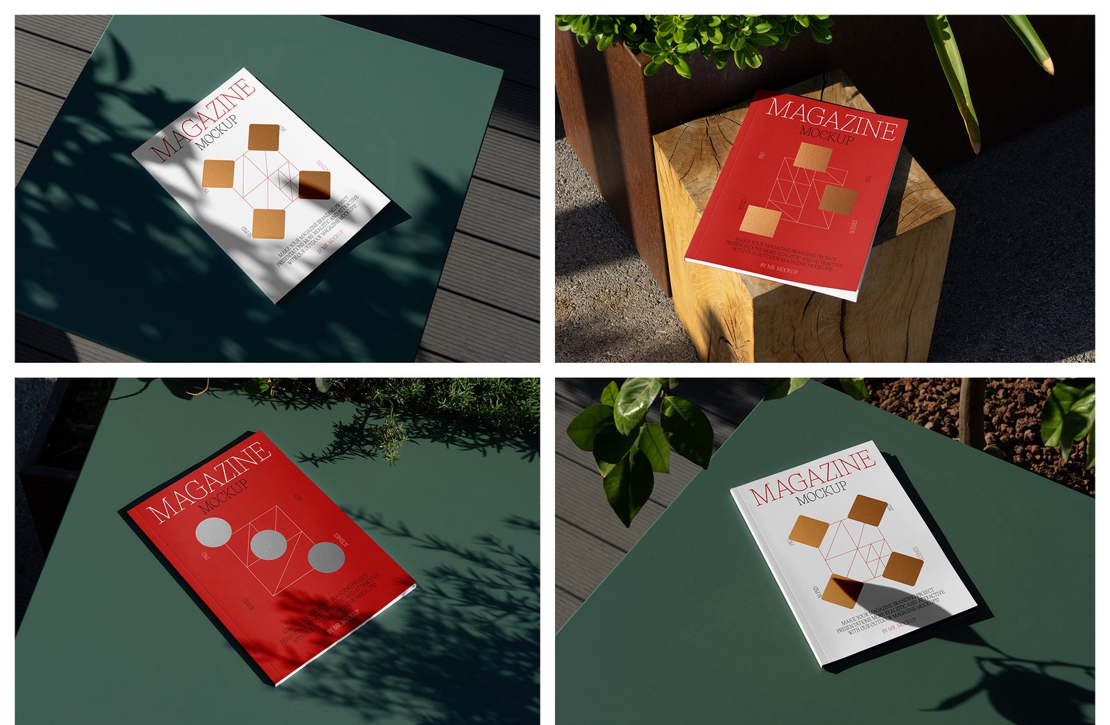 Outdoor Magazine Mockups