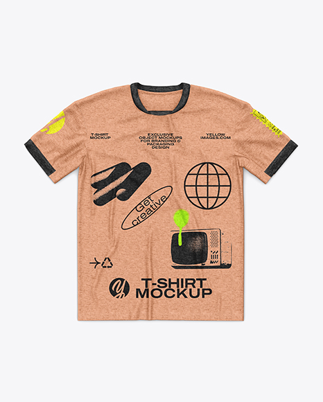 Heather T-Shirt Mockup