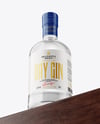 Dry Gin Bottle Mockup