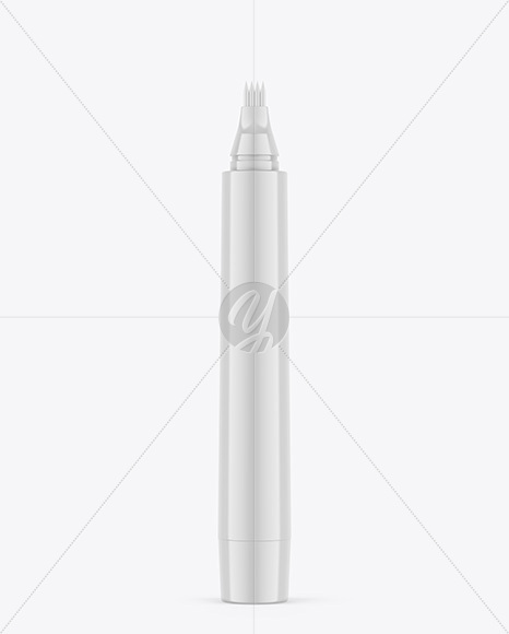 Glossy Eyebrow Pencil Mockup