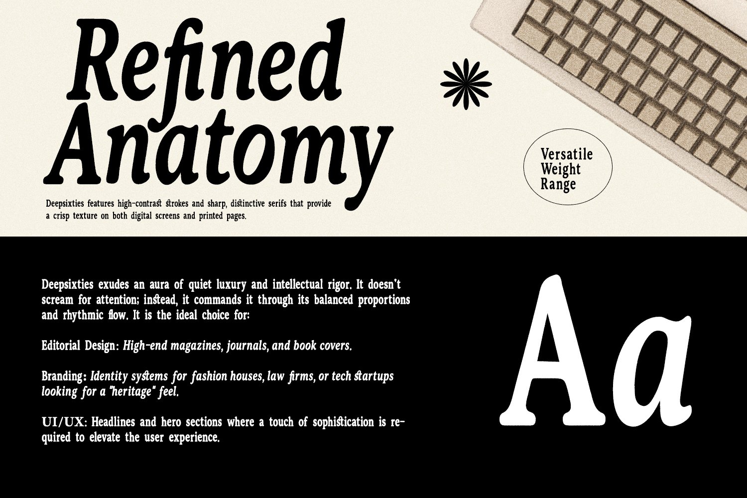 DeeplySixties Classy Retro Serif Typeface Family