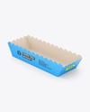 Paper Tray with Hot Dog Mockup