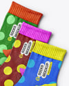 Three Socks Mockup