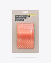 Salmon Fillet Package Mockup