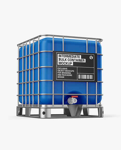 Intermediate Bulk Container (IBC) Mockup