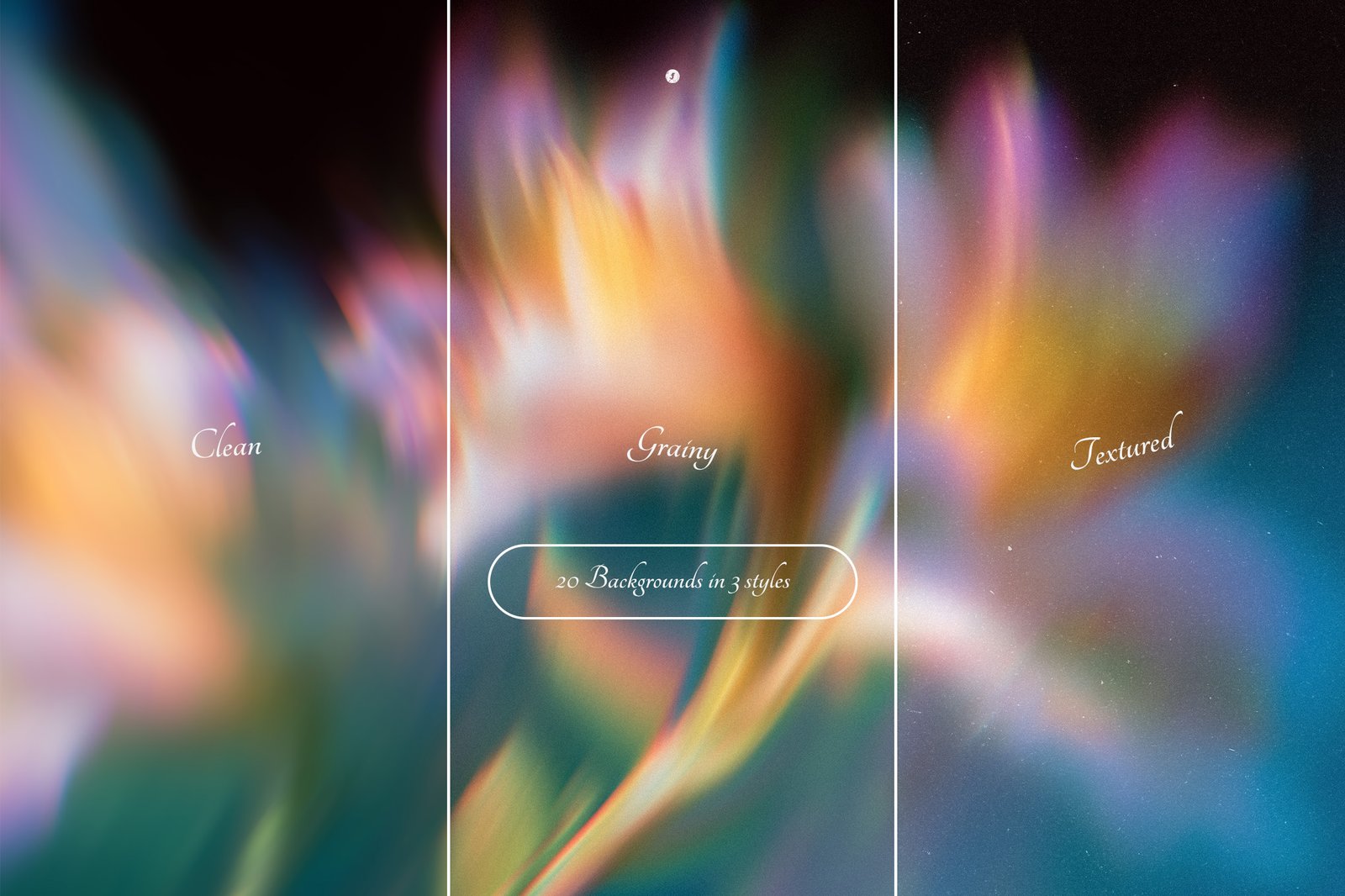 Smeared Flowers Backgrounds