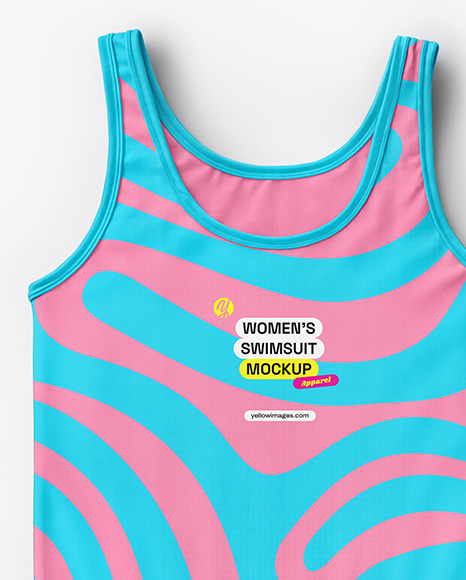 Swimsuit Mockup - Front View