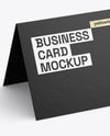 Paper Business Card Mockup