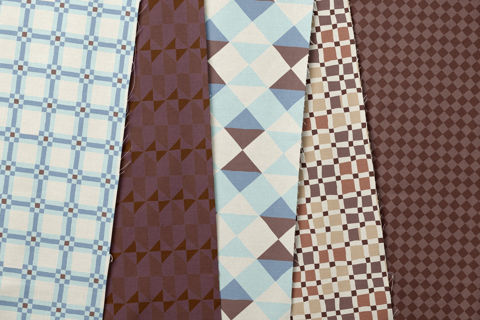 Heritage Patchwork. Seamless Patterns