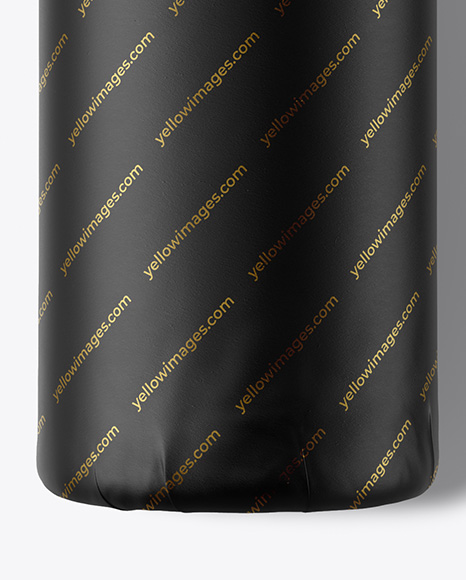Wine Bottle in Paper Wrap Mockup