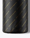 Wine Bottle in Paper Wrap Mockup