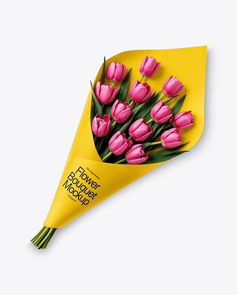 Flower Bouquet Mockup