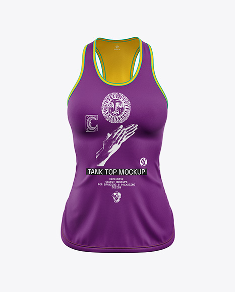 Women's Tank Top Mockup - Tank top mockups