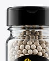 Spice Jar with Whole White Pepper Mockup