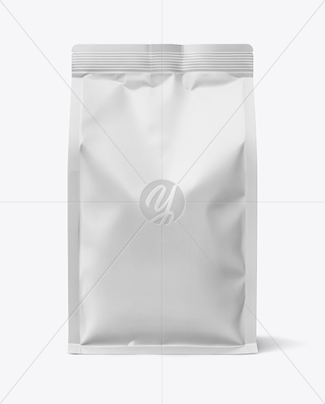 Matte Coffee Bag Mockup